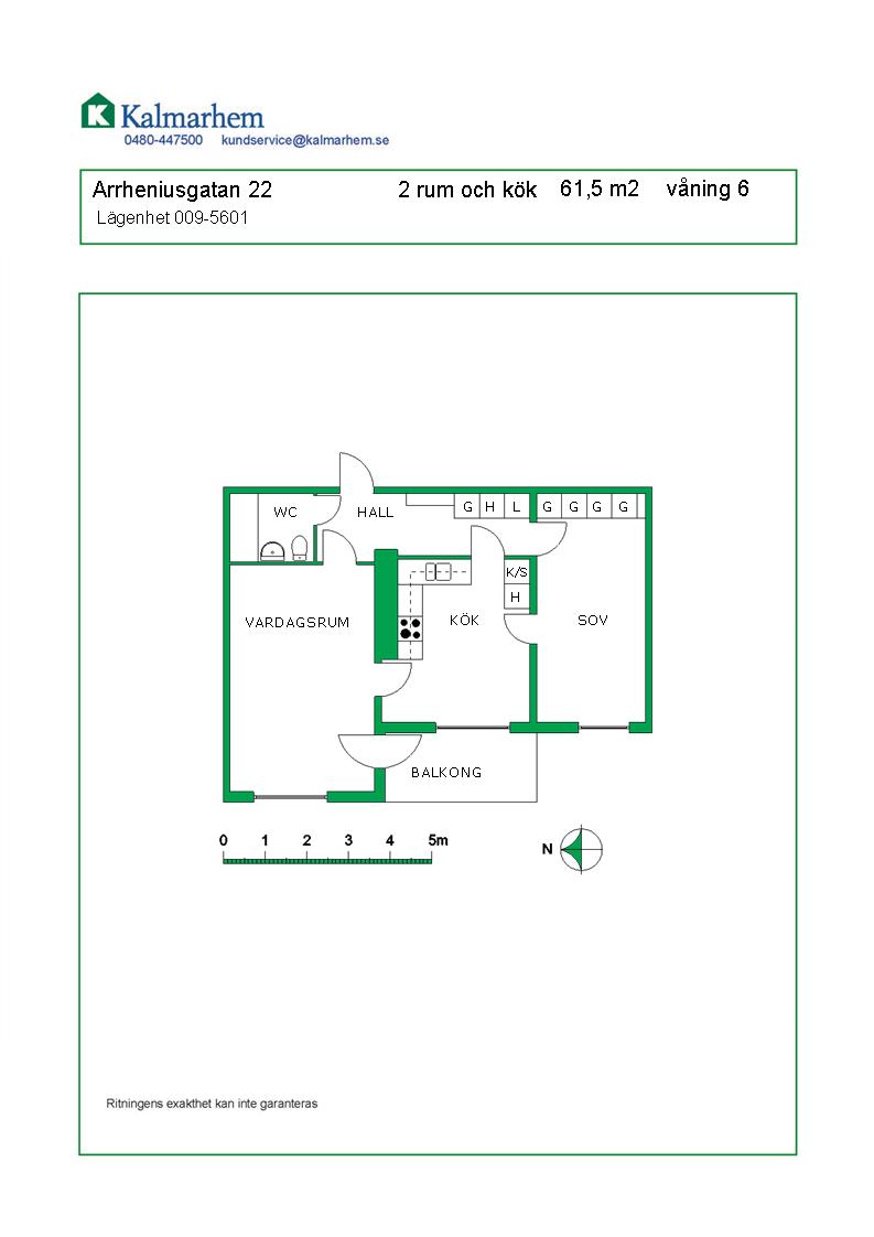 Arrheniusgatan 22, 392 52, KALMAR
