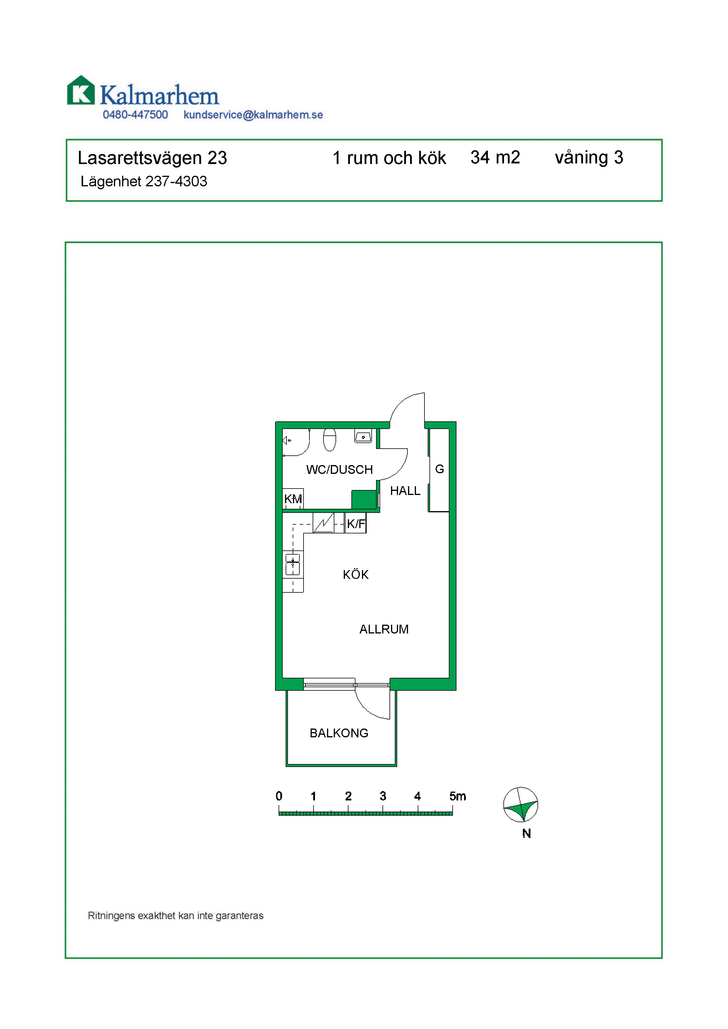 Lasarettsvägen 23, 392 56, KALMAR
