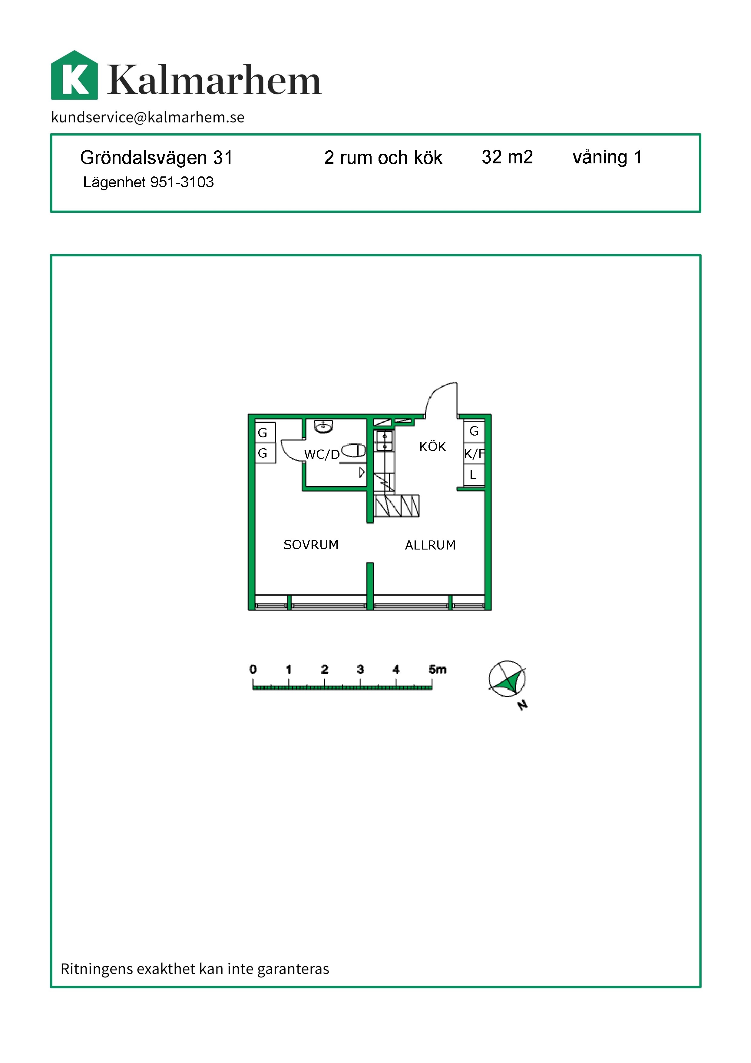 Gröndalsvägen 31, 392 36, KALMAR