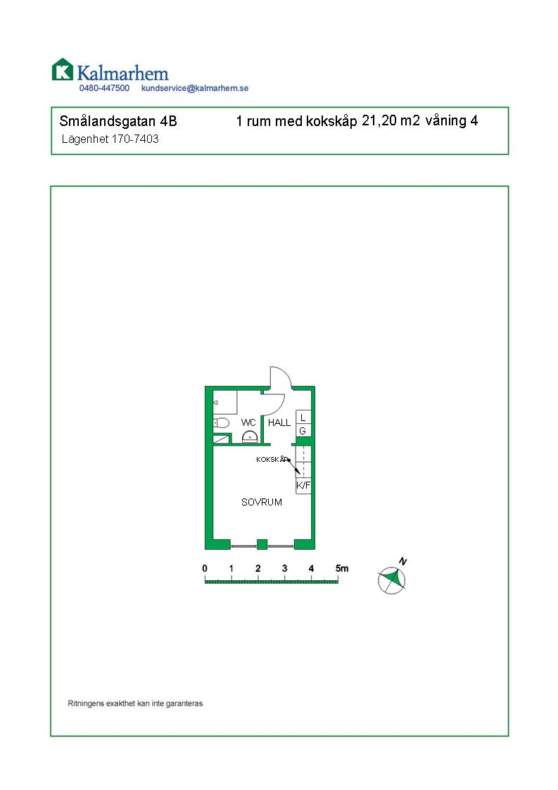 Smålandsgatan 4 B, 392 53, KALMAR
