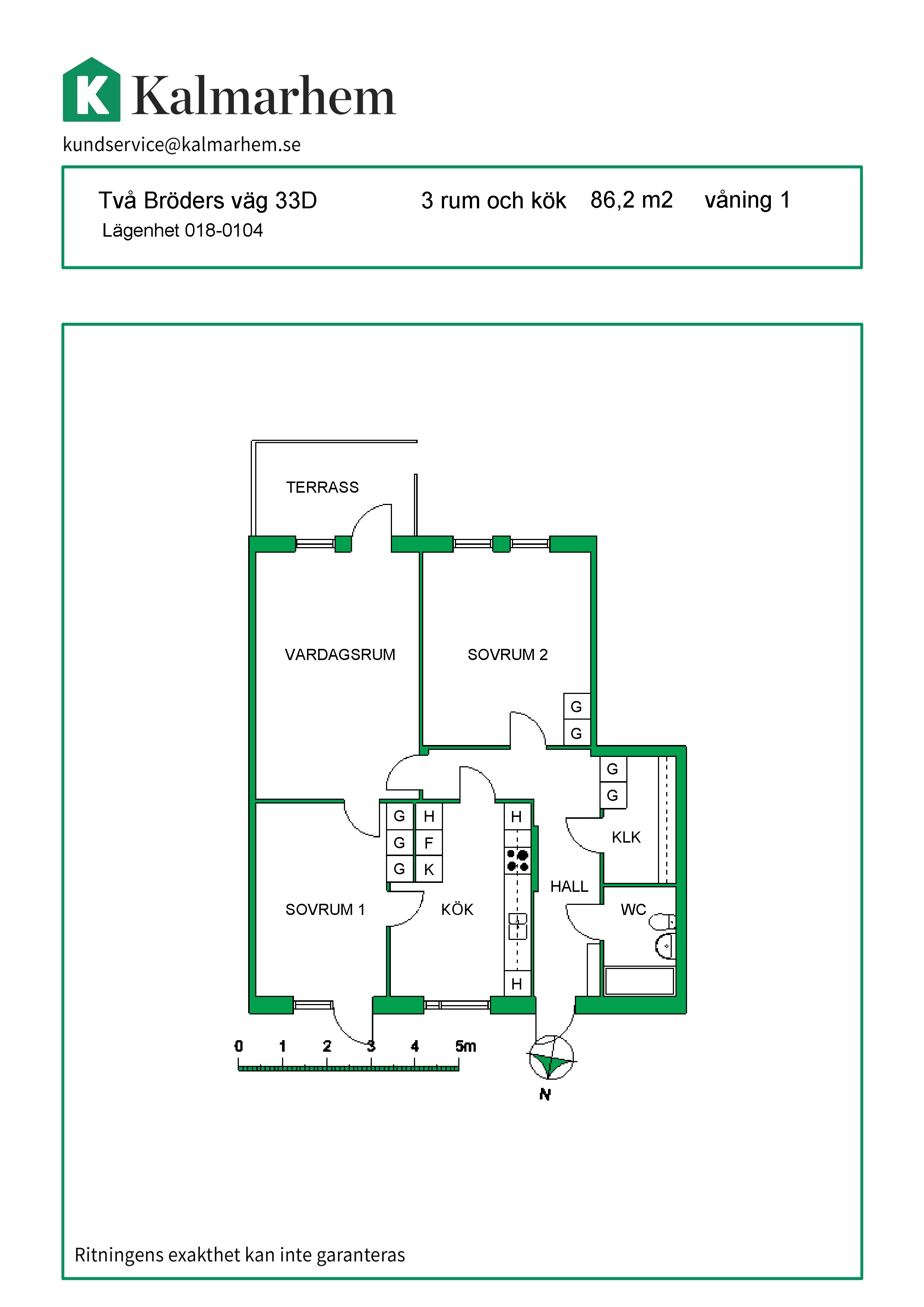 Två bröders väg 33 D, 393 58, KALMAR