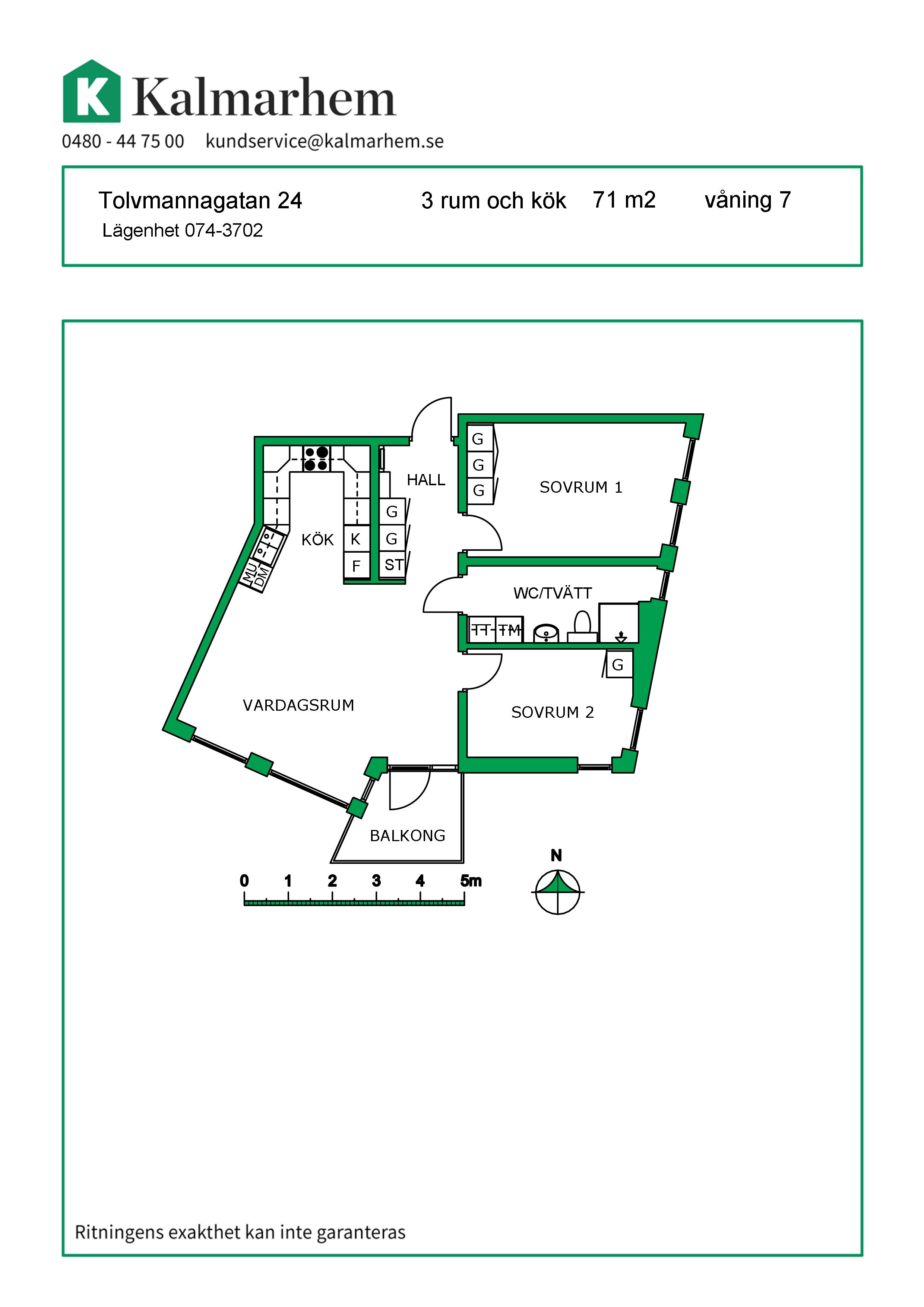 Tolvmannagatan 24, 392 35, Kalmar 2
