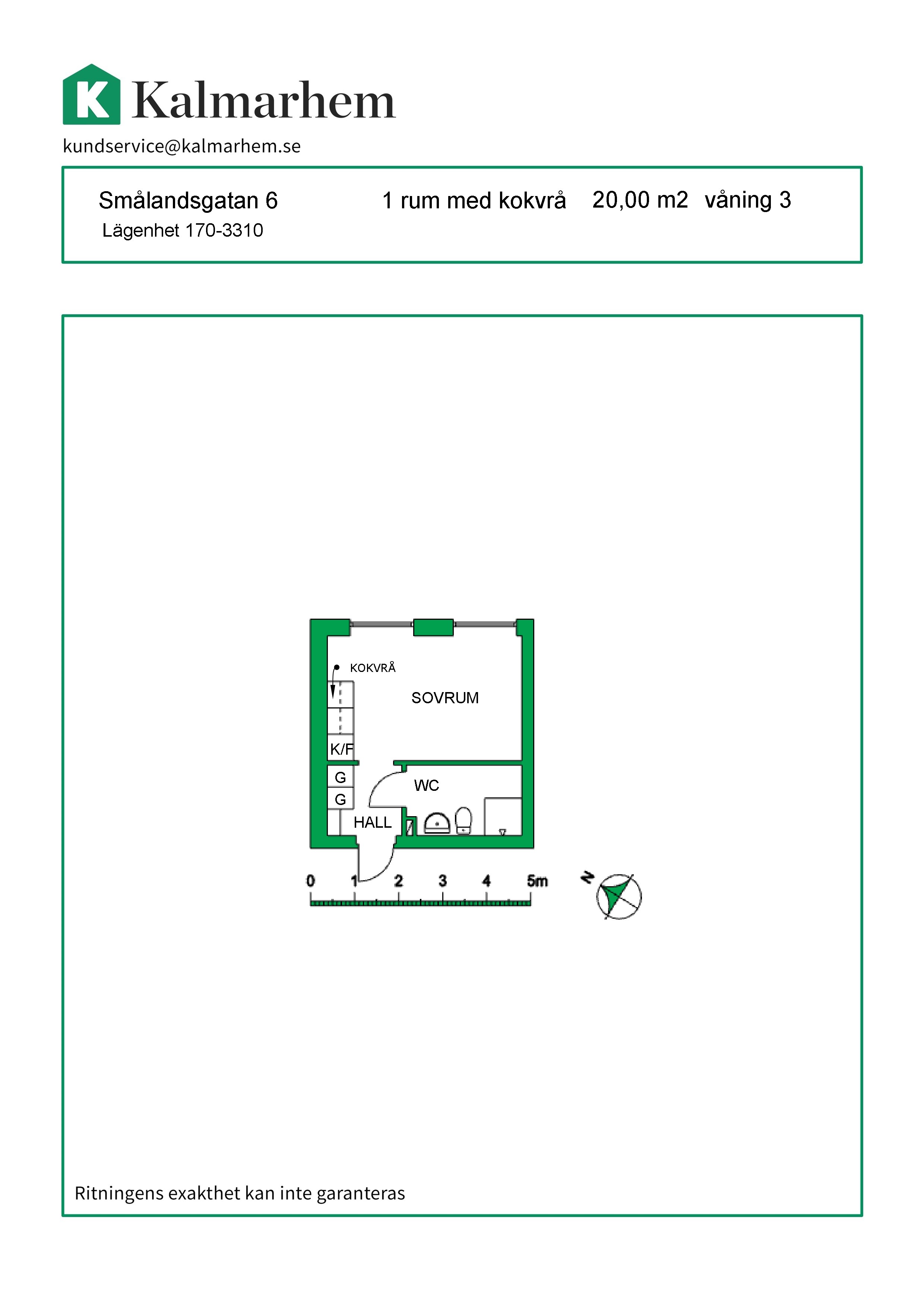 Smålandsgatan 6, 392 53, KALMAR