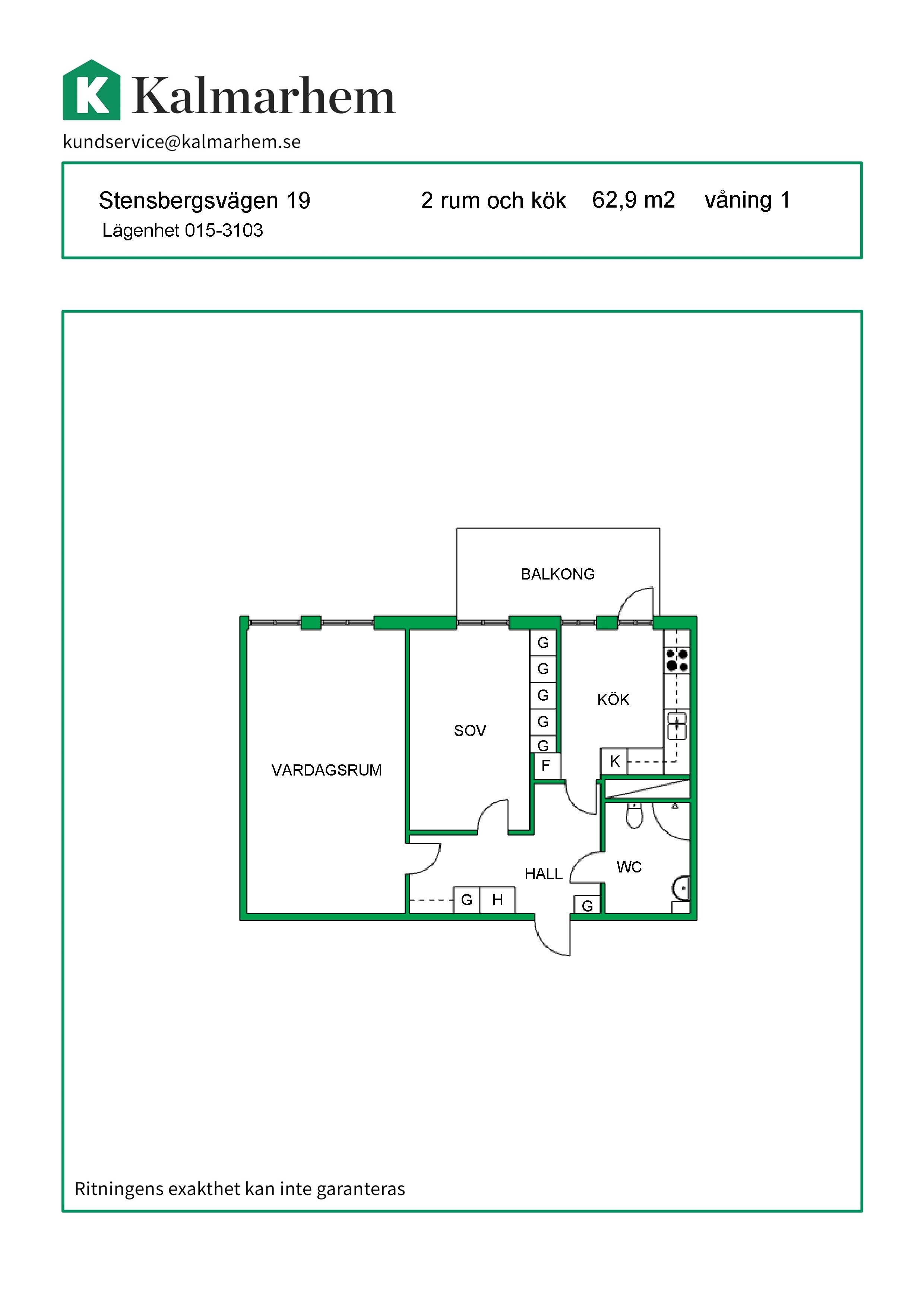 Stensbergsvägen 19, 392 56, KALMAR