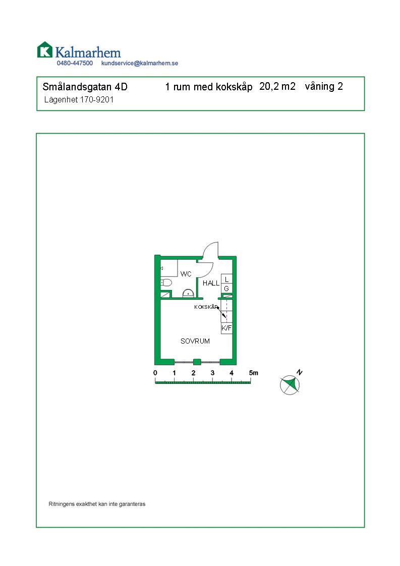 Smålandsgatan 4 D, 392 53, KALMAR