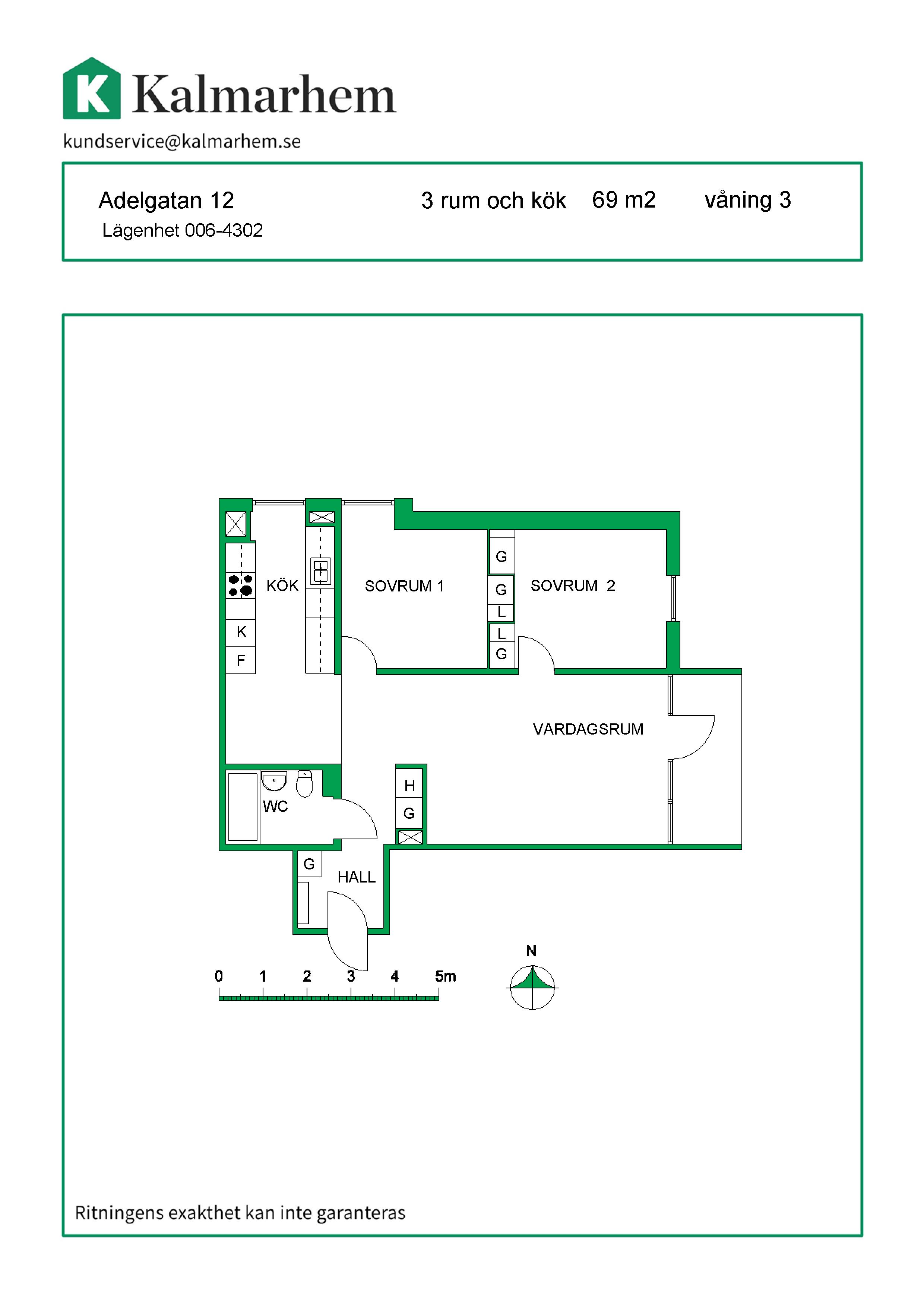 Adelgatan 12, 393 50, KALMAR