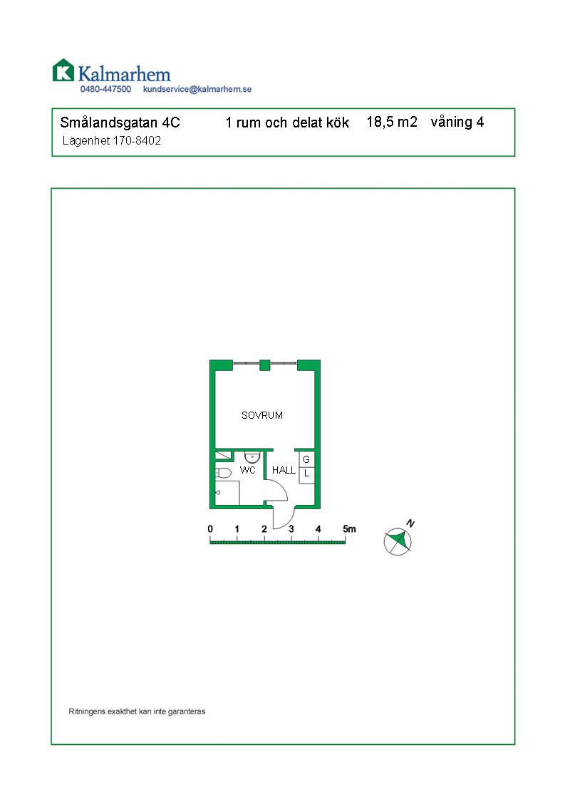 Smålandsgatan 4 C, 392 53, KALMAR