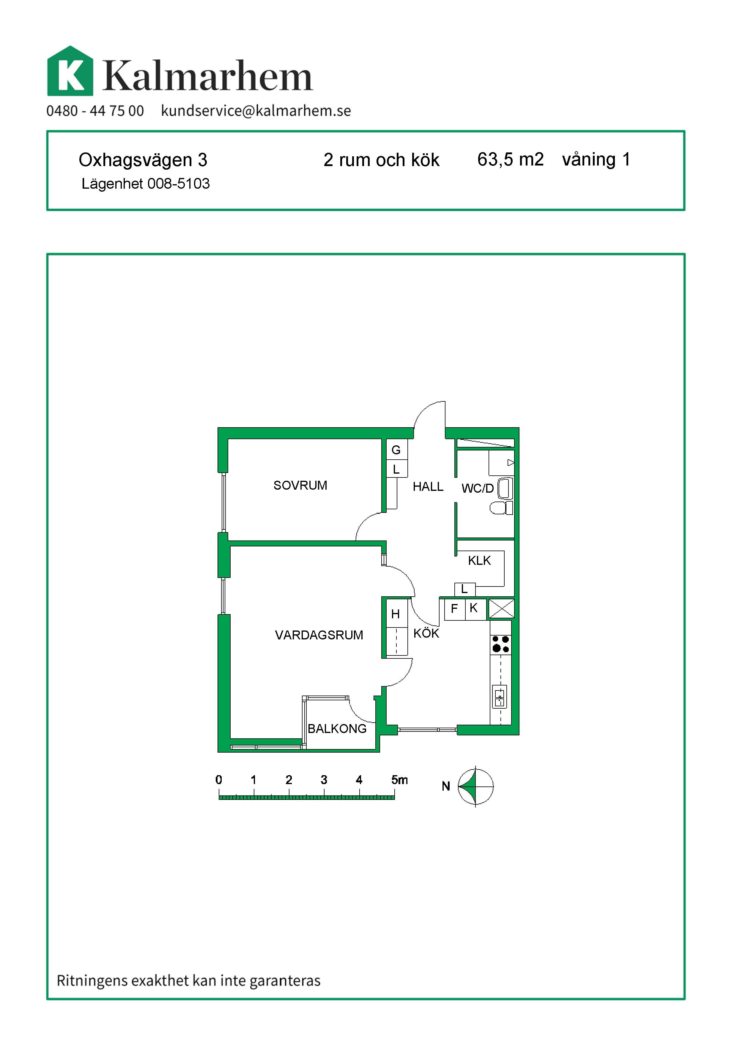 Oxhagsvägen 3, 392 38, KALMAR