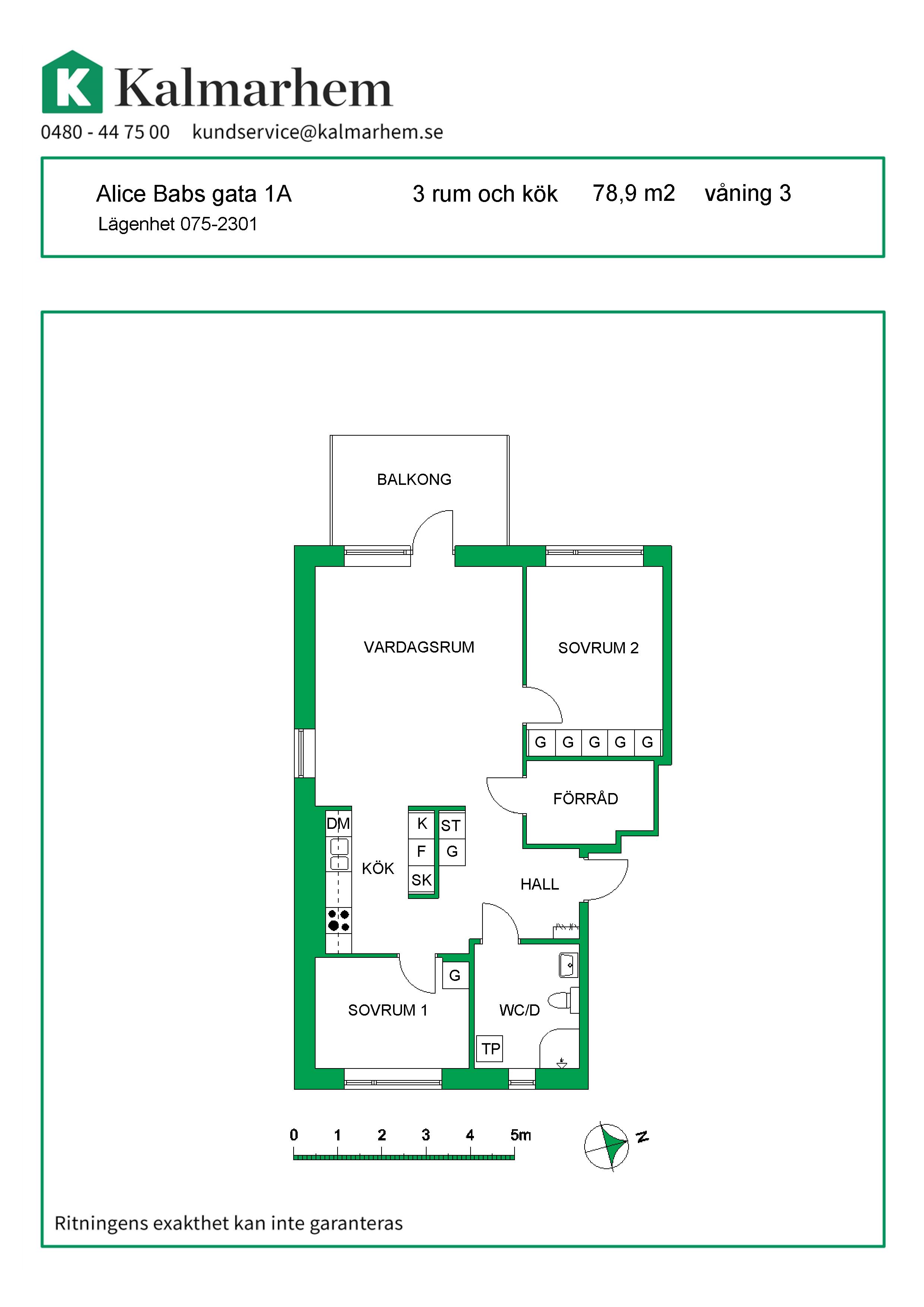 Alice Babs gata 1 A, 393 60, Kalmar 3