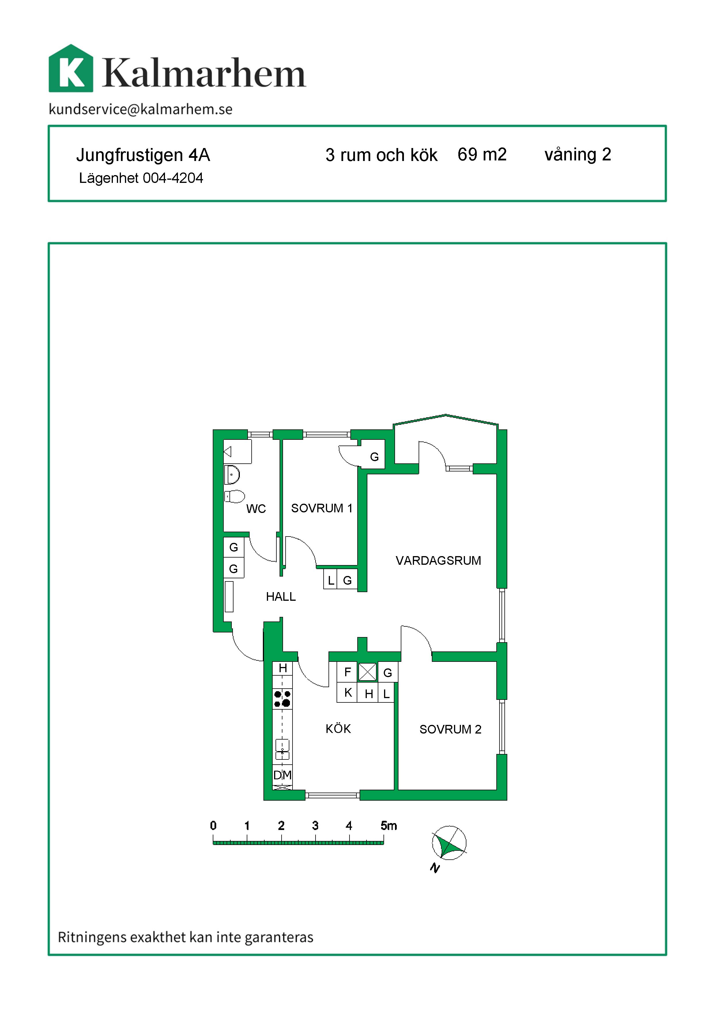 Jungfrustigen 4 A, 393 50, KALMAR 2