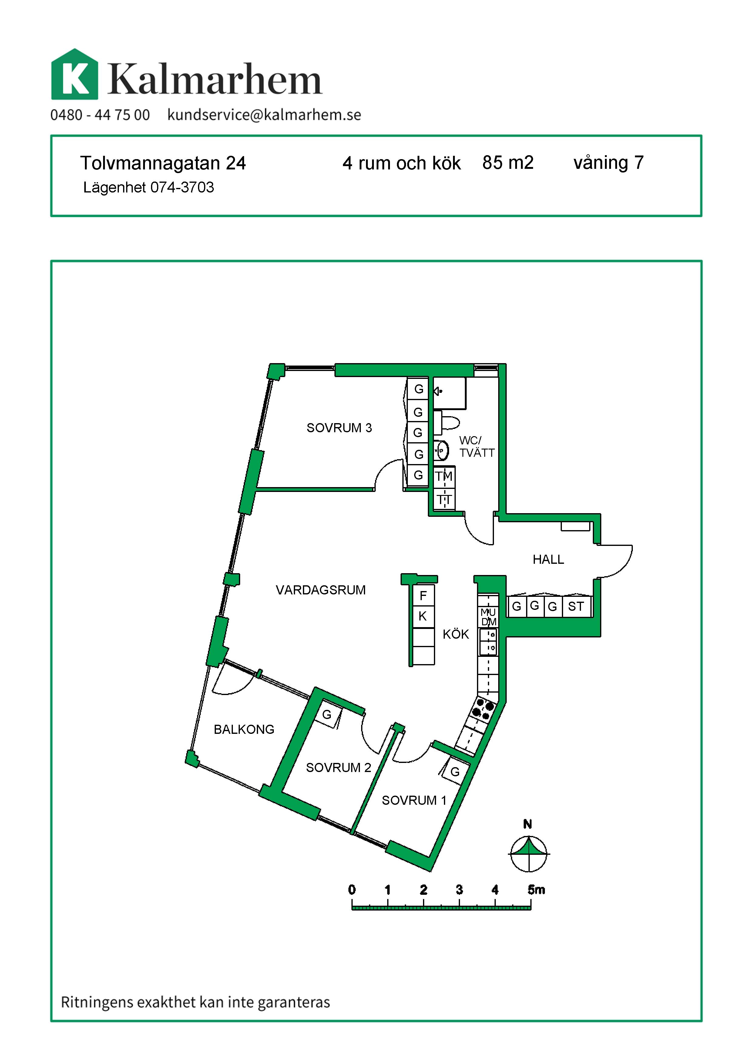 Tolvmannagatan 24, 392 35, Kalmar