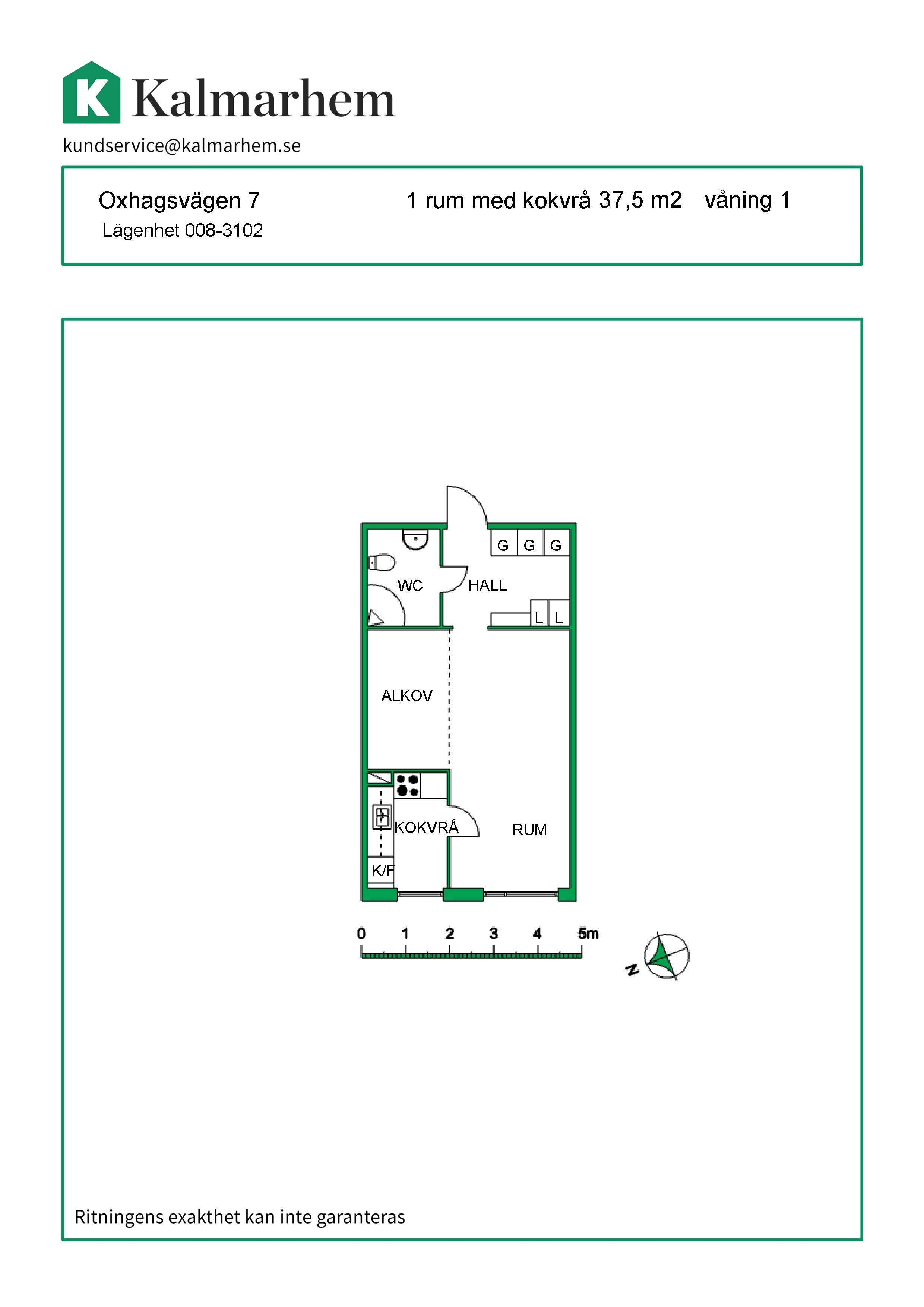 Oxhagsvägen 7, 392 38, KALMAR