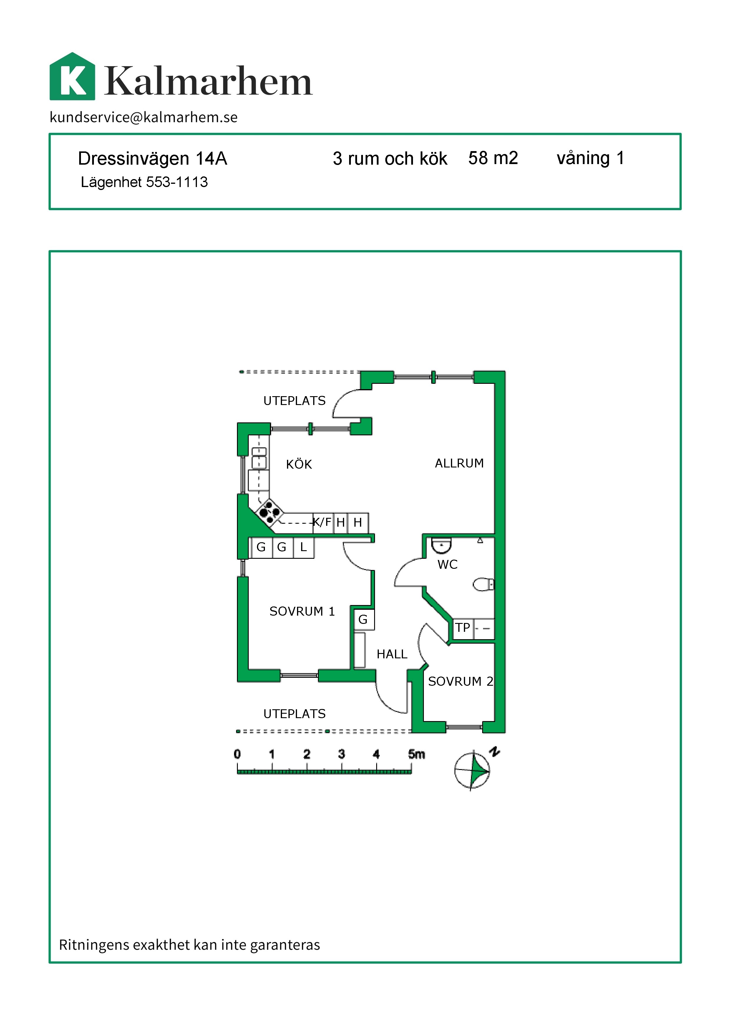 Dressinvägen 14 A, 388 30, LJUNGBYHOLM