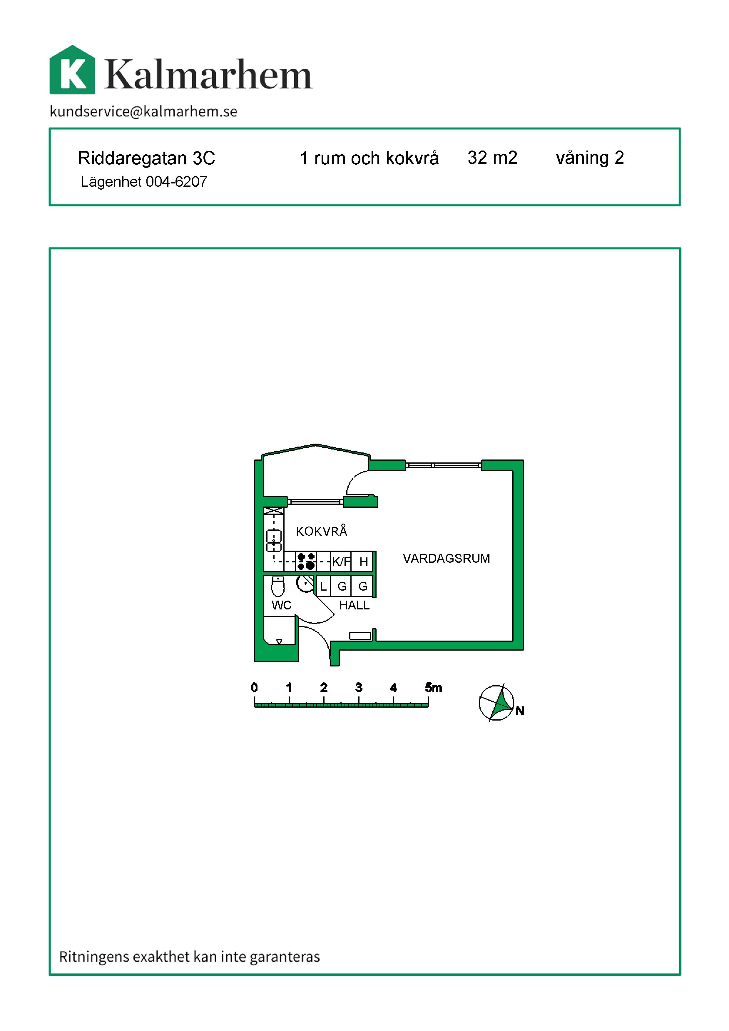 Riddaregatan 3 C, 393 50, KALMAR 2