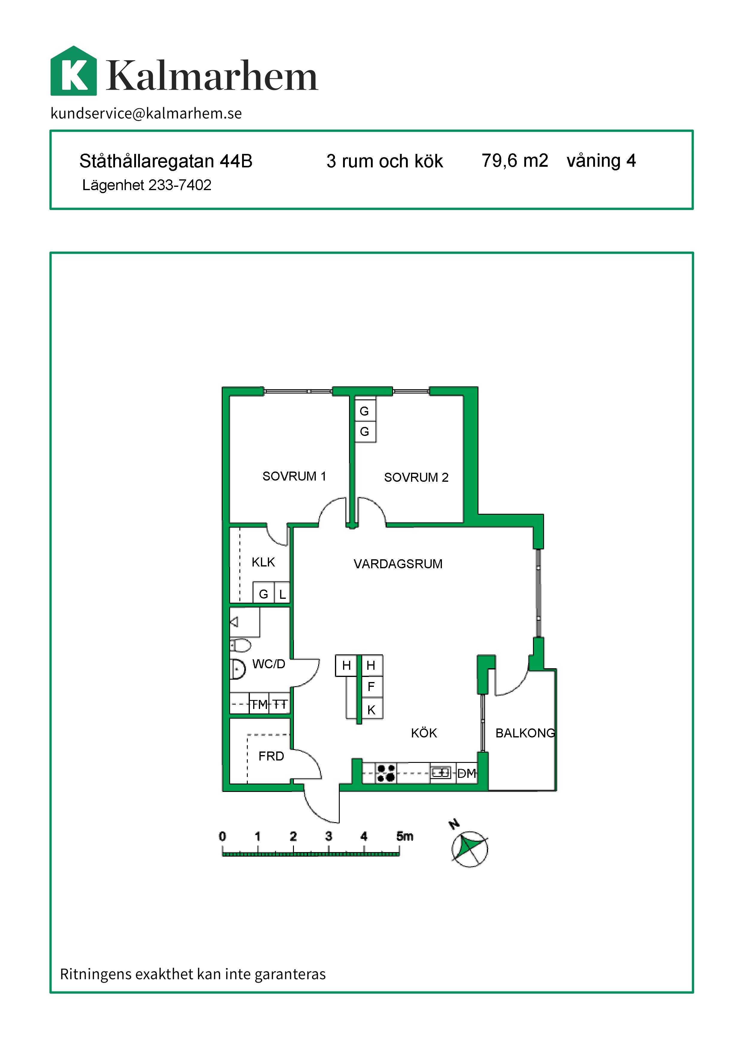 Ståthållaregatan 44 B, 392 56, KALMAR 2