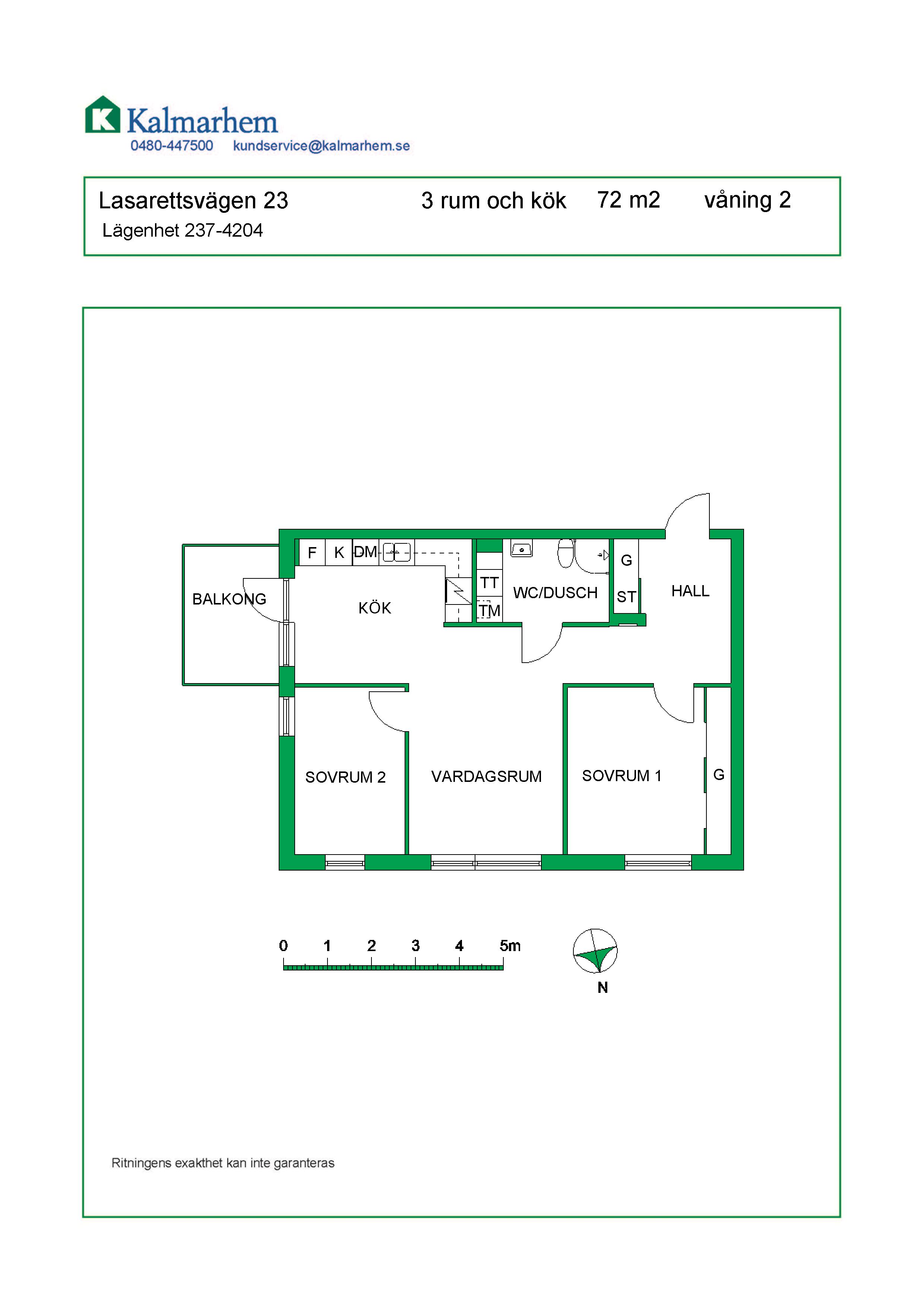 Lasarettsvägen 23, 392 56, KALMAR 2