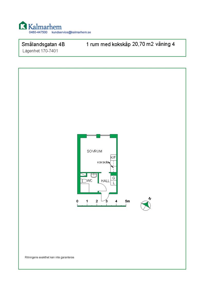 Smålandsgatan 4 B, 392 53, KALMAR