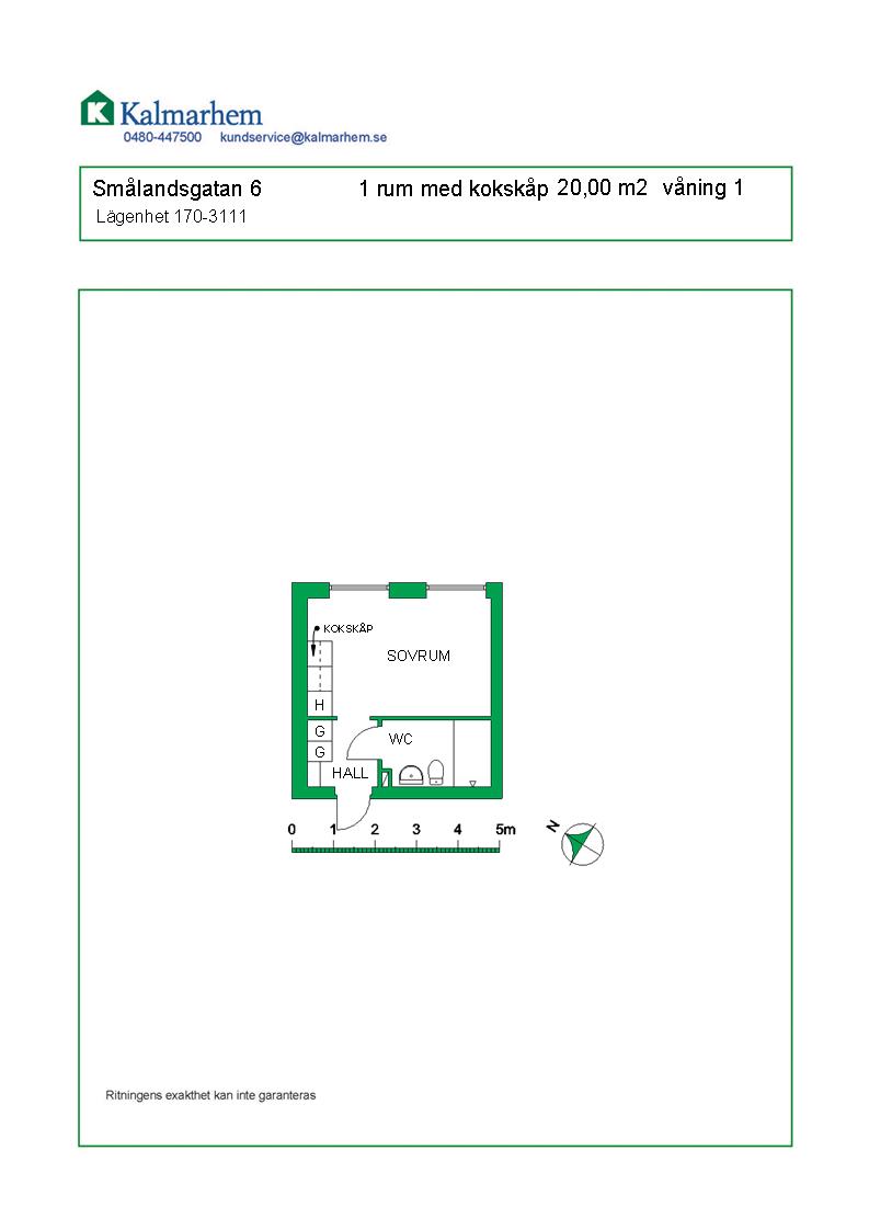 Smålandsgatan 6, 392 53, KALMAR