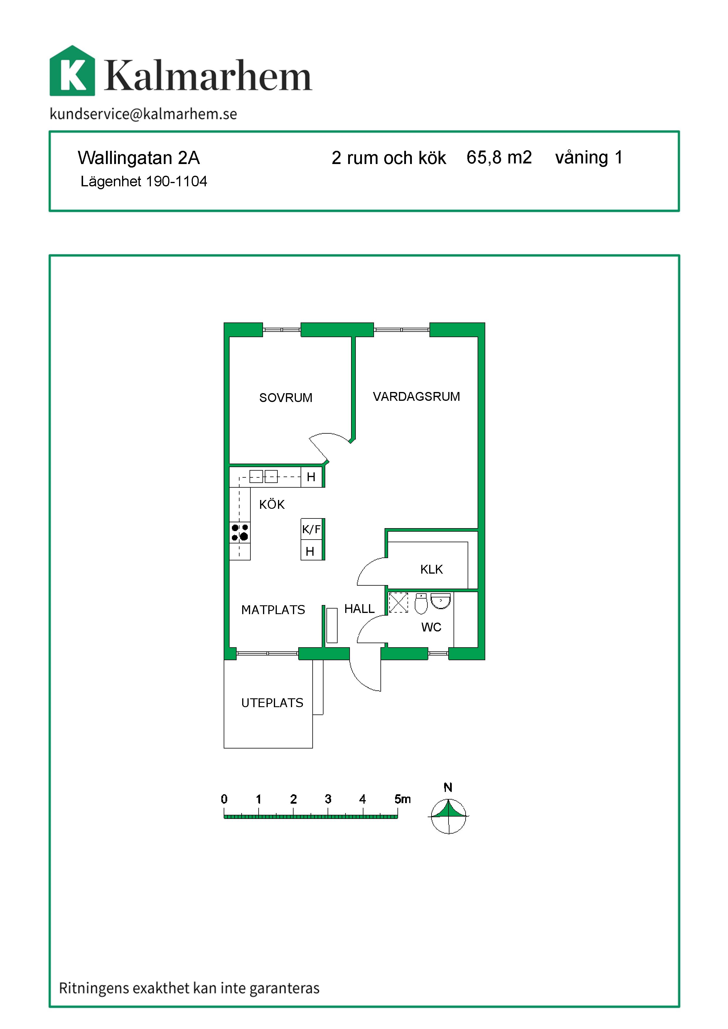 Wallingatan 2 A, 392 34, KALMAR