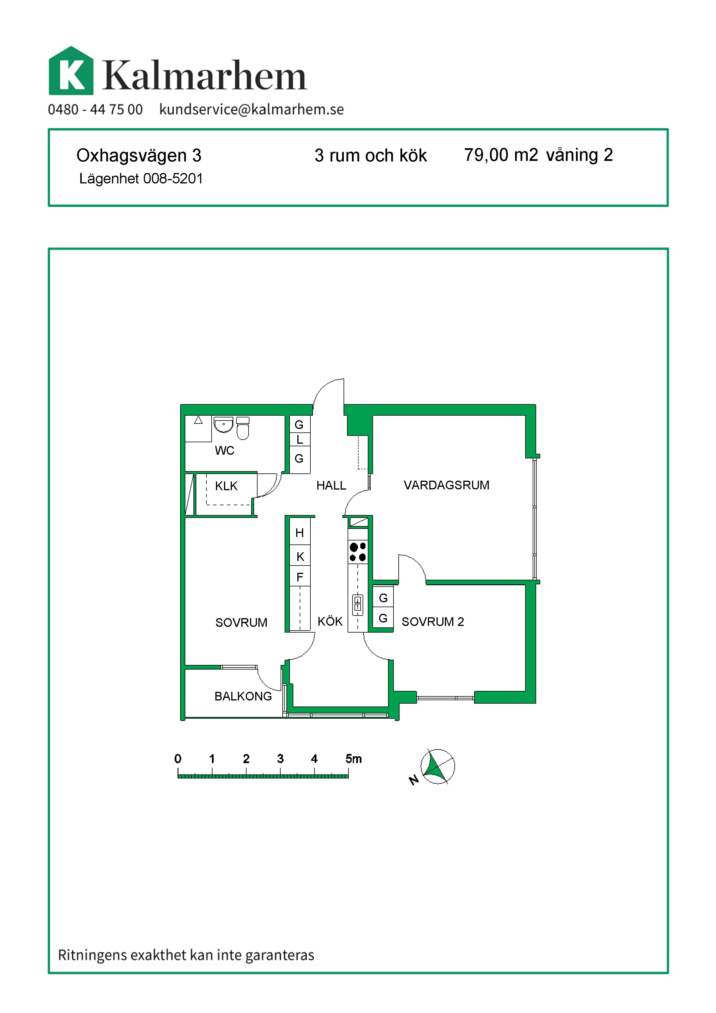 Oxhagsvägen 3, 392 38, KALMAR