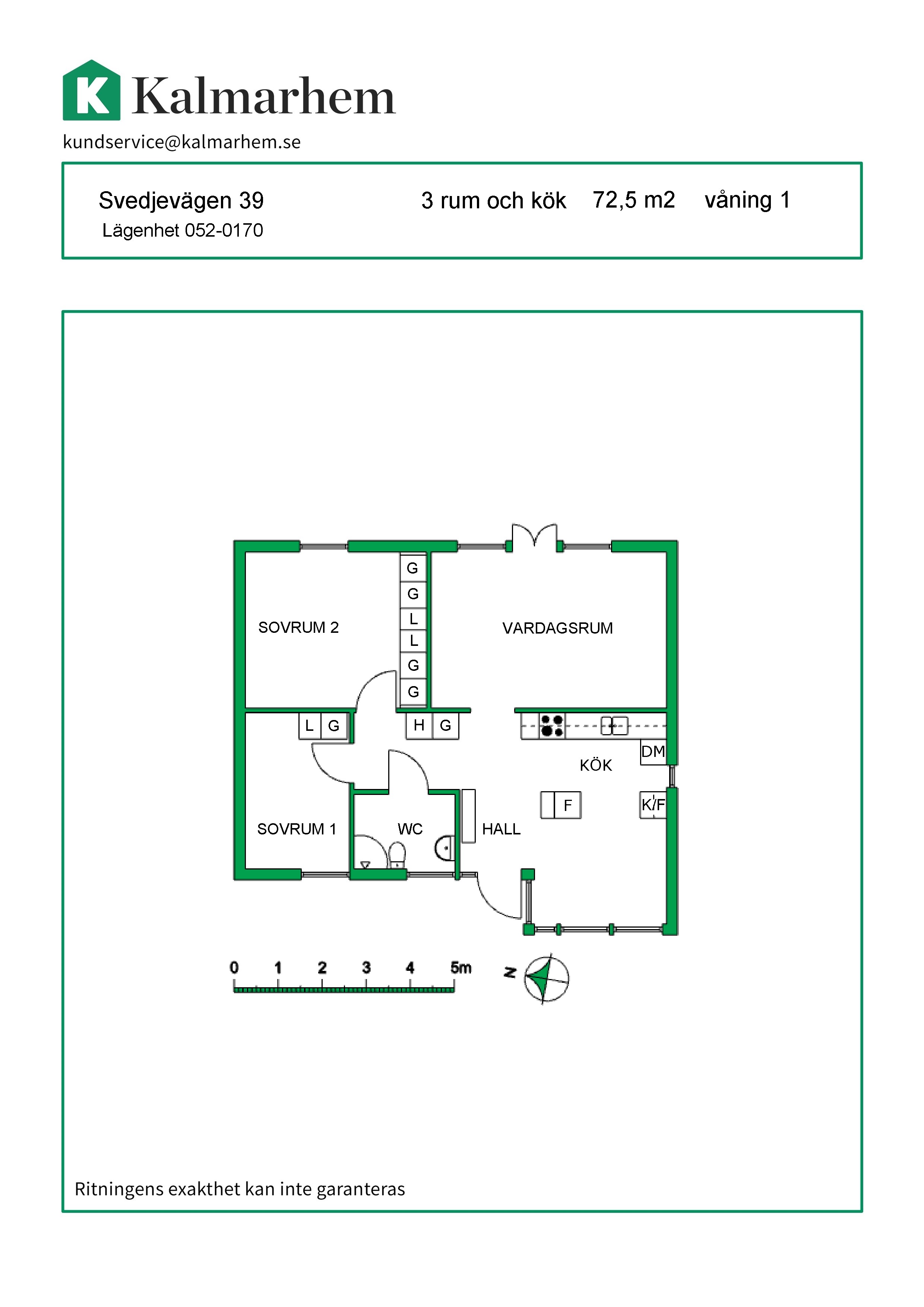 Svedjevägen 39, 394 71, KALMAR