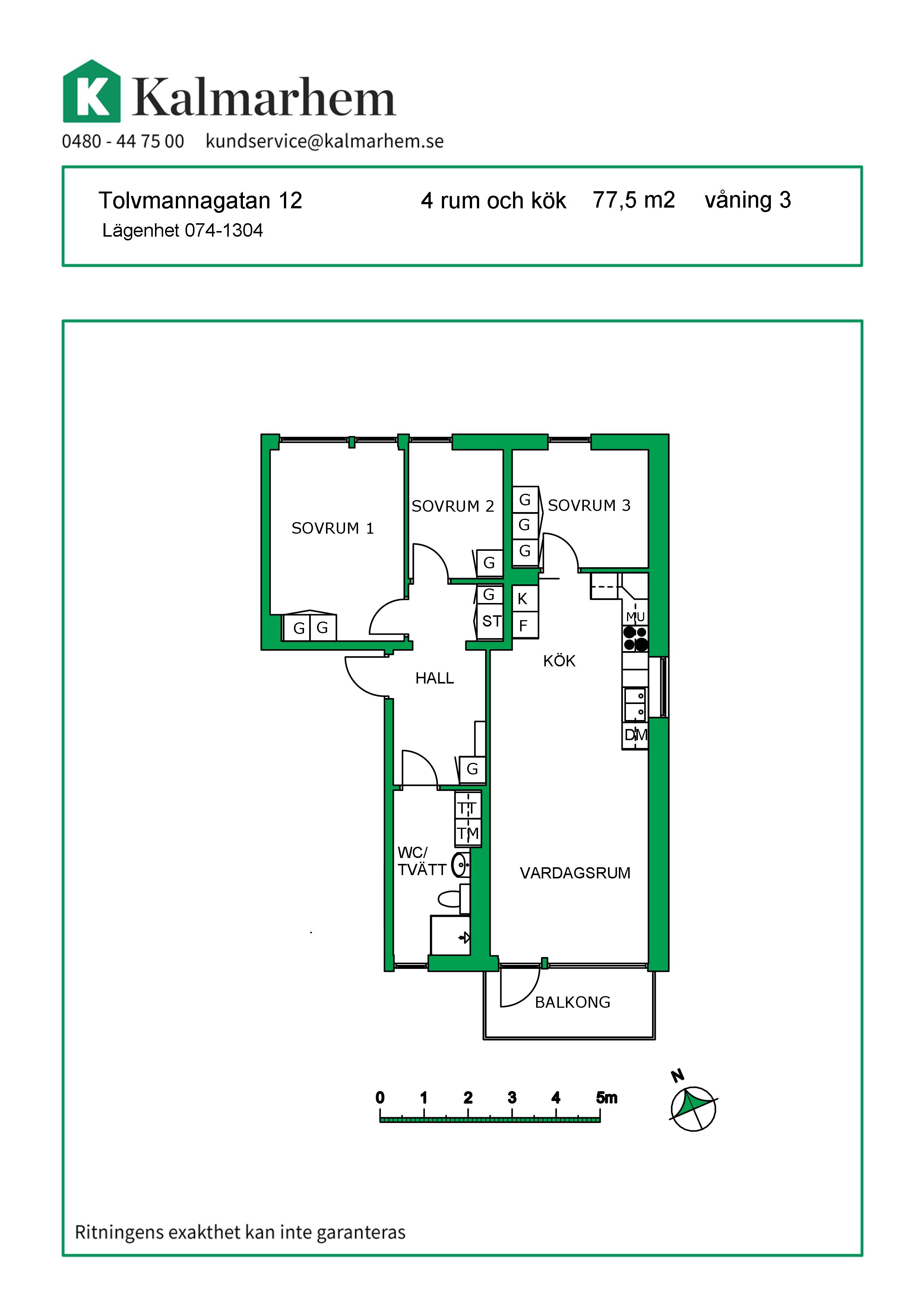 Tolvmannagatan 12, 392 35, Kalmar 3
